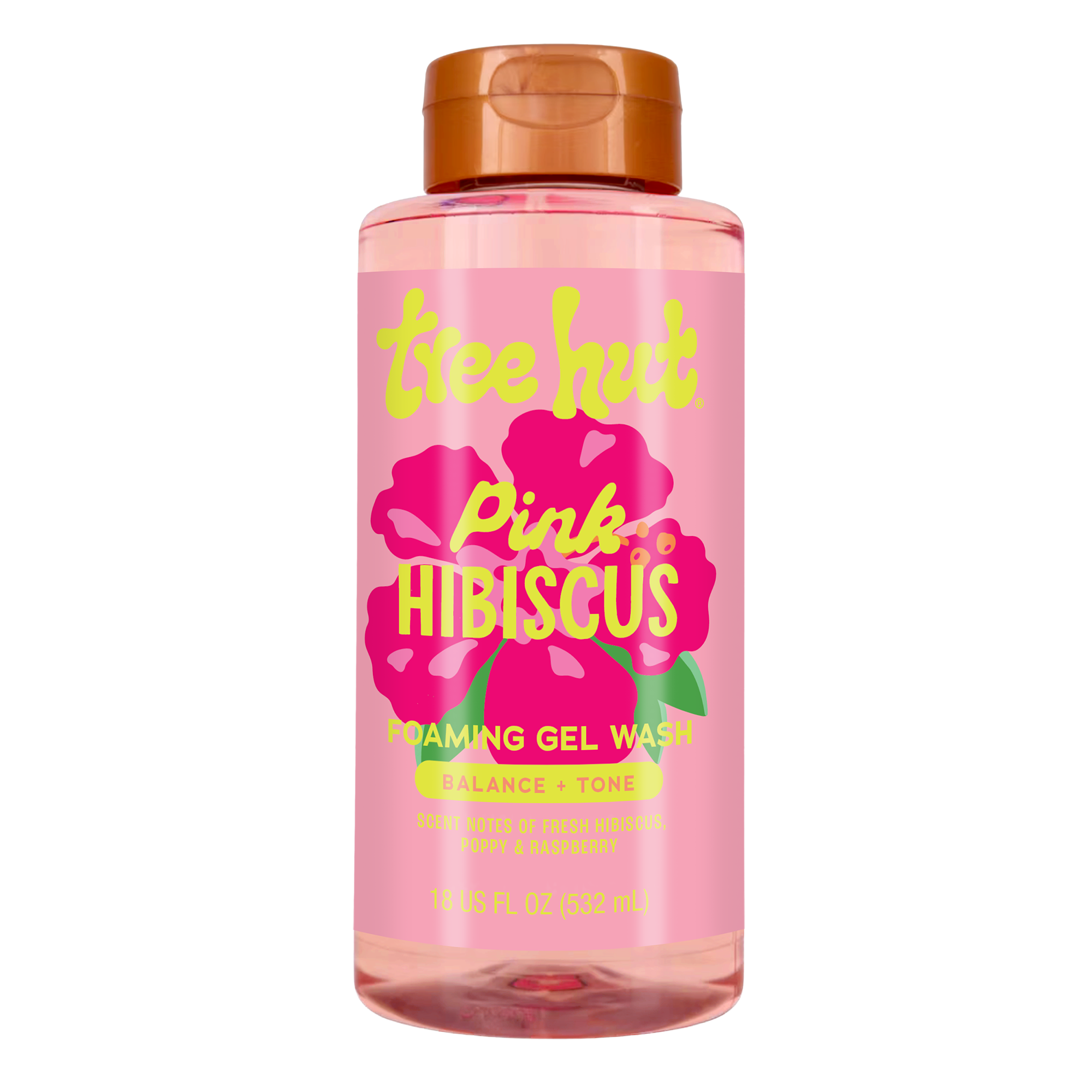 Pink Hibiscus Foaming Gel Wash – Tree Hut Shea®