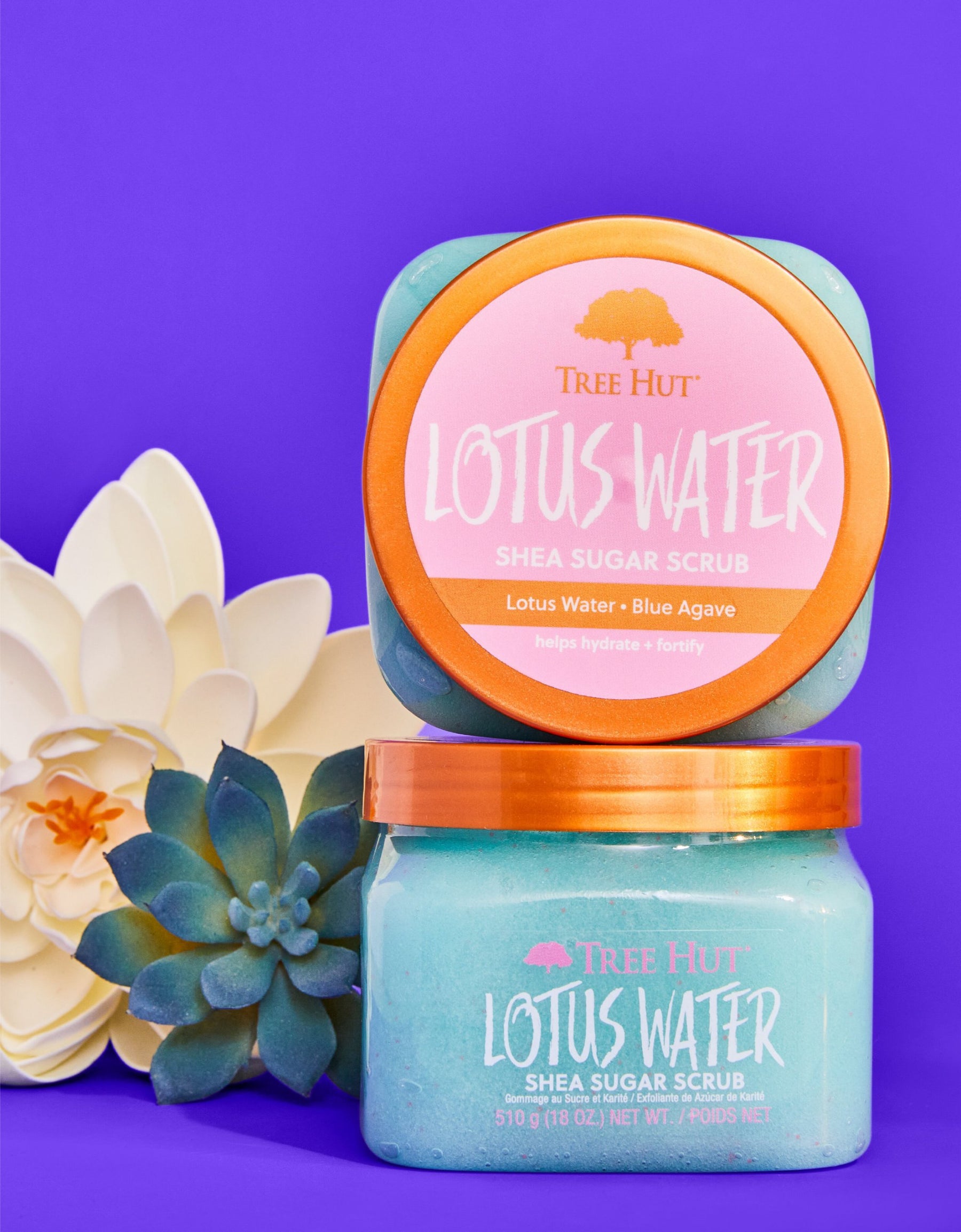 Treehut ボディースクラブ　Bath&bodyworks ミスト Tree Hut Blue Lagoon Shea Sugar Exfoliator Skin Care, Sea