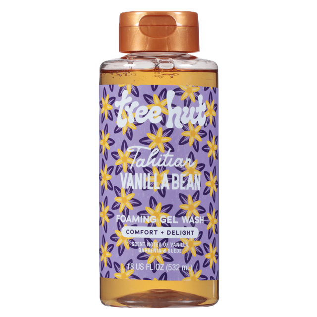 Tahitian Vanilla Foaming Gel Wash by Tree Hut