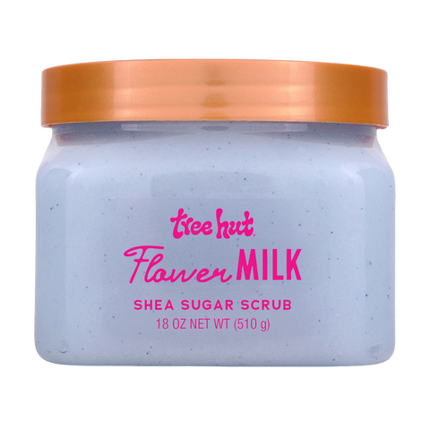 tree hut lavender shea sugar scrub 18 oz Flower Milk Shea Sugar Scrub – Tree Hut Shea®
