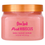 pink hibiscus shea sugar scrub