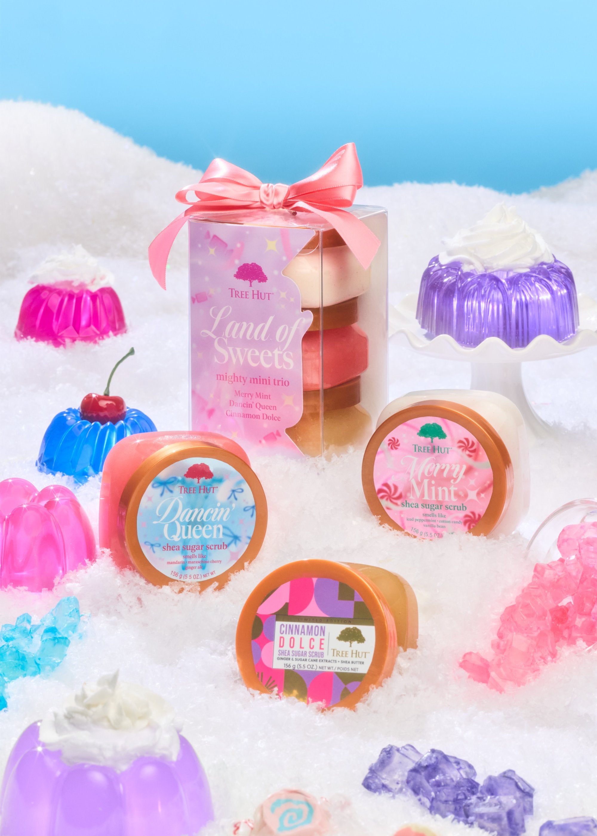 Land of Sweets Mighty Mini Trio – Tree Hut Shea®