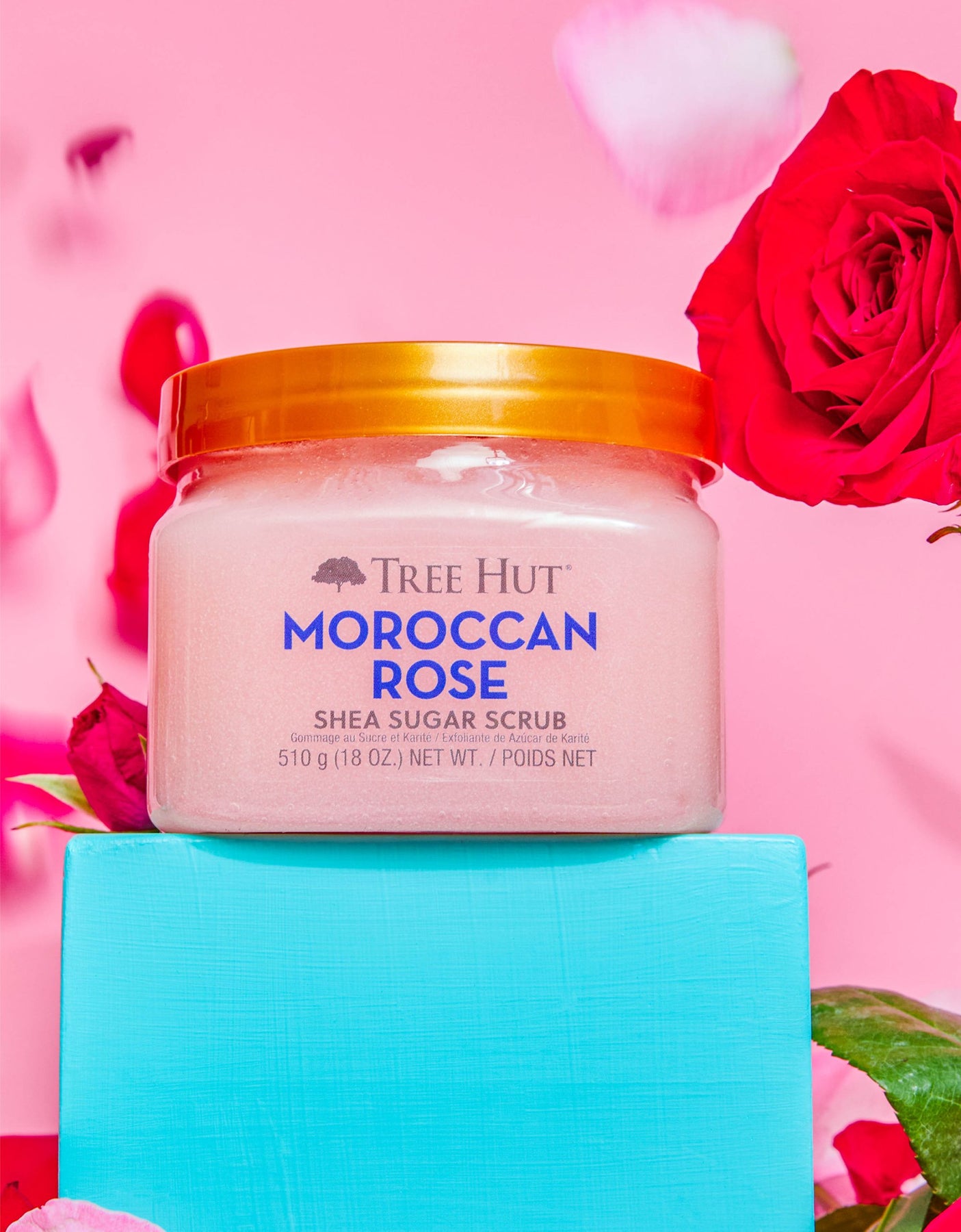 Tree Hut Shea Sugar Scrub Moroccan Rose 510g