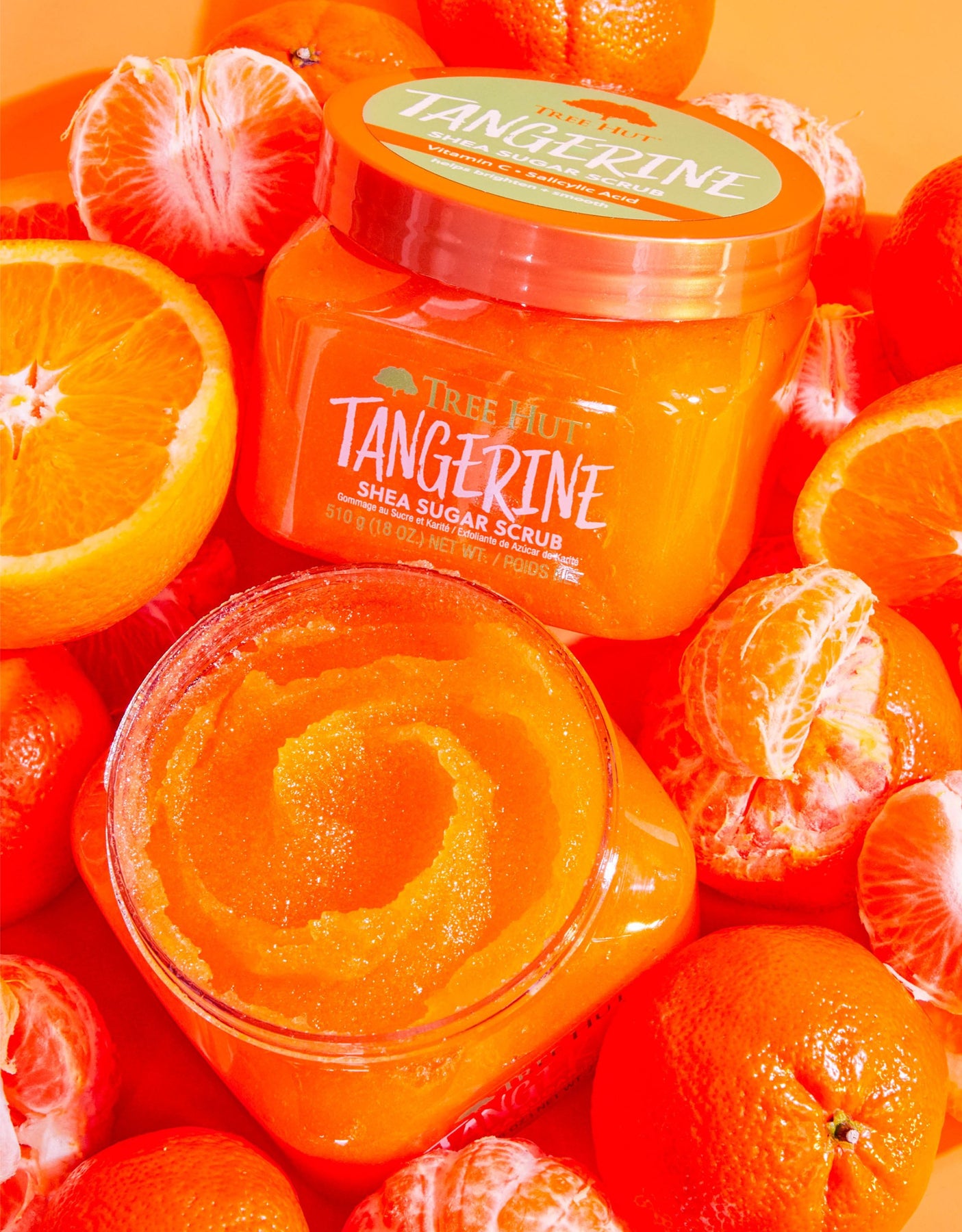 tangerine shea sugar scrub – Tree Hut Shea®