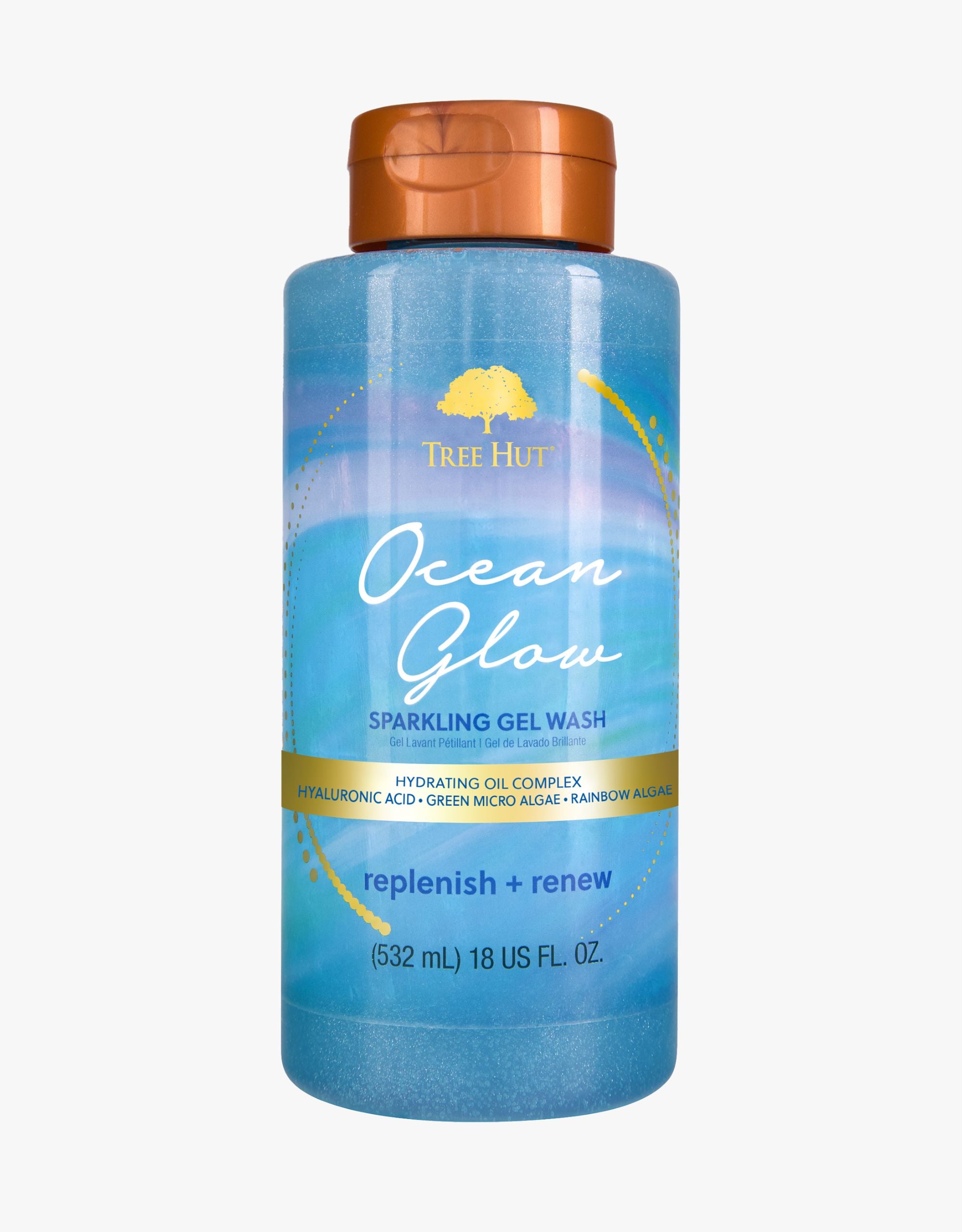 ocean glow foaming gel wash – Tree Hut Shea®