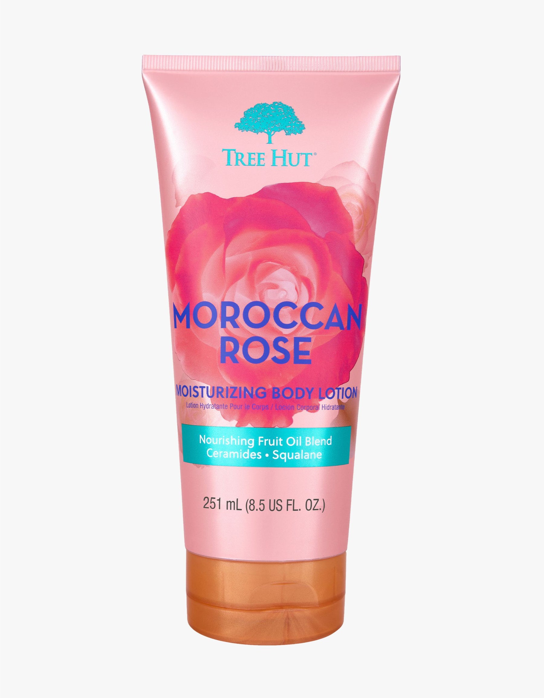 Tree Hut Moroccan Rose Whipped Shea Body Butter, 238 G – Leichte, Langanhaltende Feuchtigkeitscreme Mit Natürlichem Sheabutter