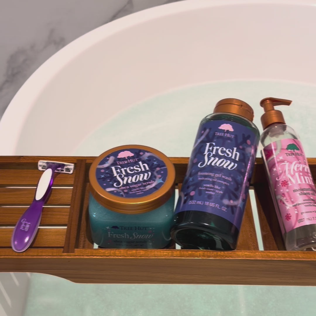 Me all season long ngl ❄️🌀💙 @Walmart #treehut #holidayselfcare #everythingshower #scentcombo #walmartfinds 