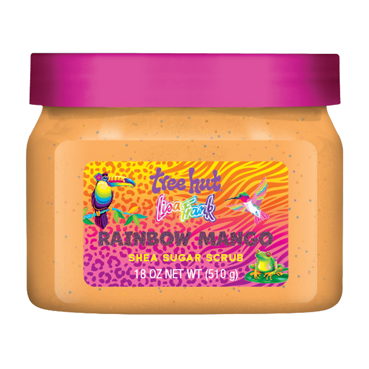 Lisa Frank Rainbow Mango Shea Sugar Scrub by Tree Hut