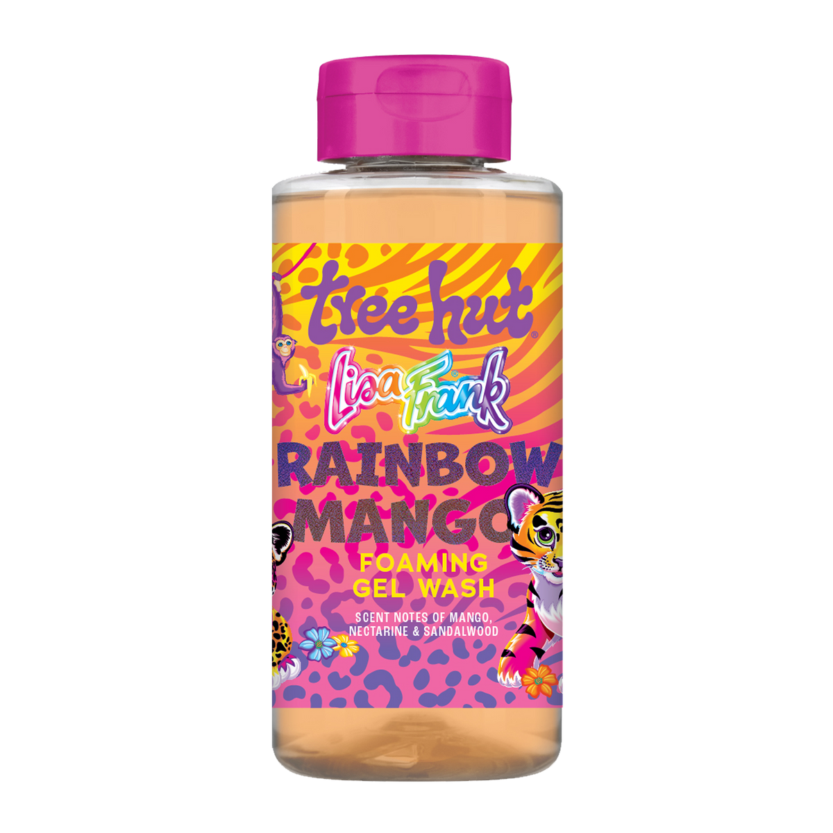 Lisa Frank Rainbow Mango Foaming Gel Wash by Tree Hut
