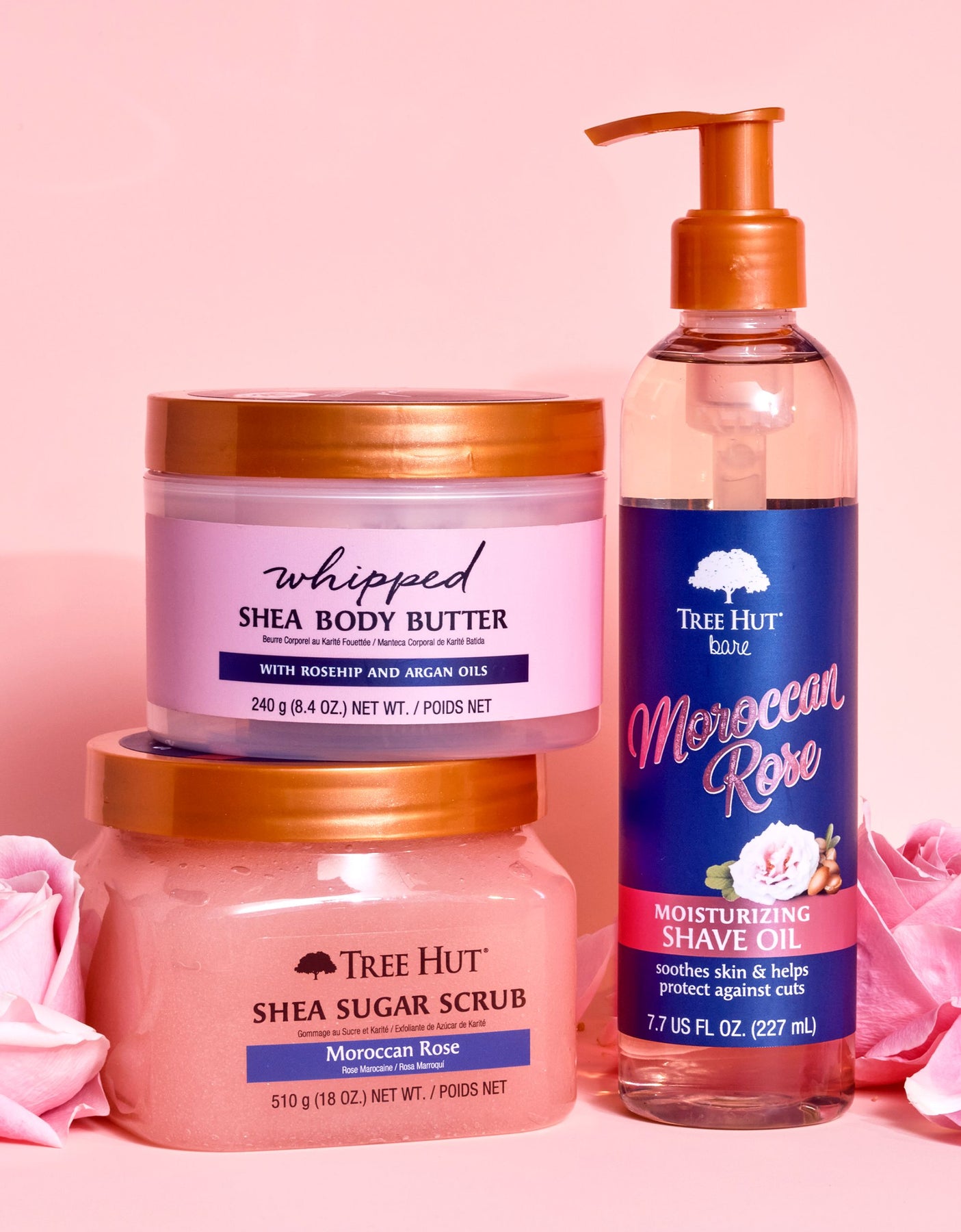 Tree Hut Shea Sugar Scrub Moroccan Rose 510g